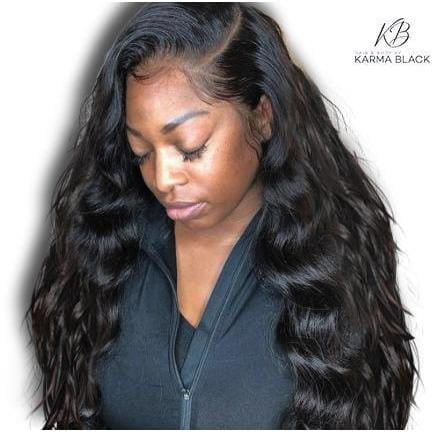 3 PCS BUNDLE LOOSE WAVE VIRGIN HAIR HAIR BY KARMA BLACK Cheap Hair Bundles near me | Cheap HD Lace Frontals | Affordable HD lace 
