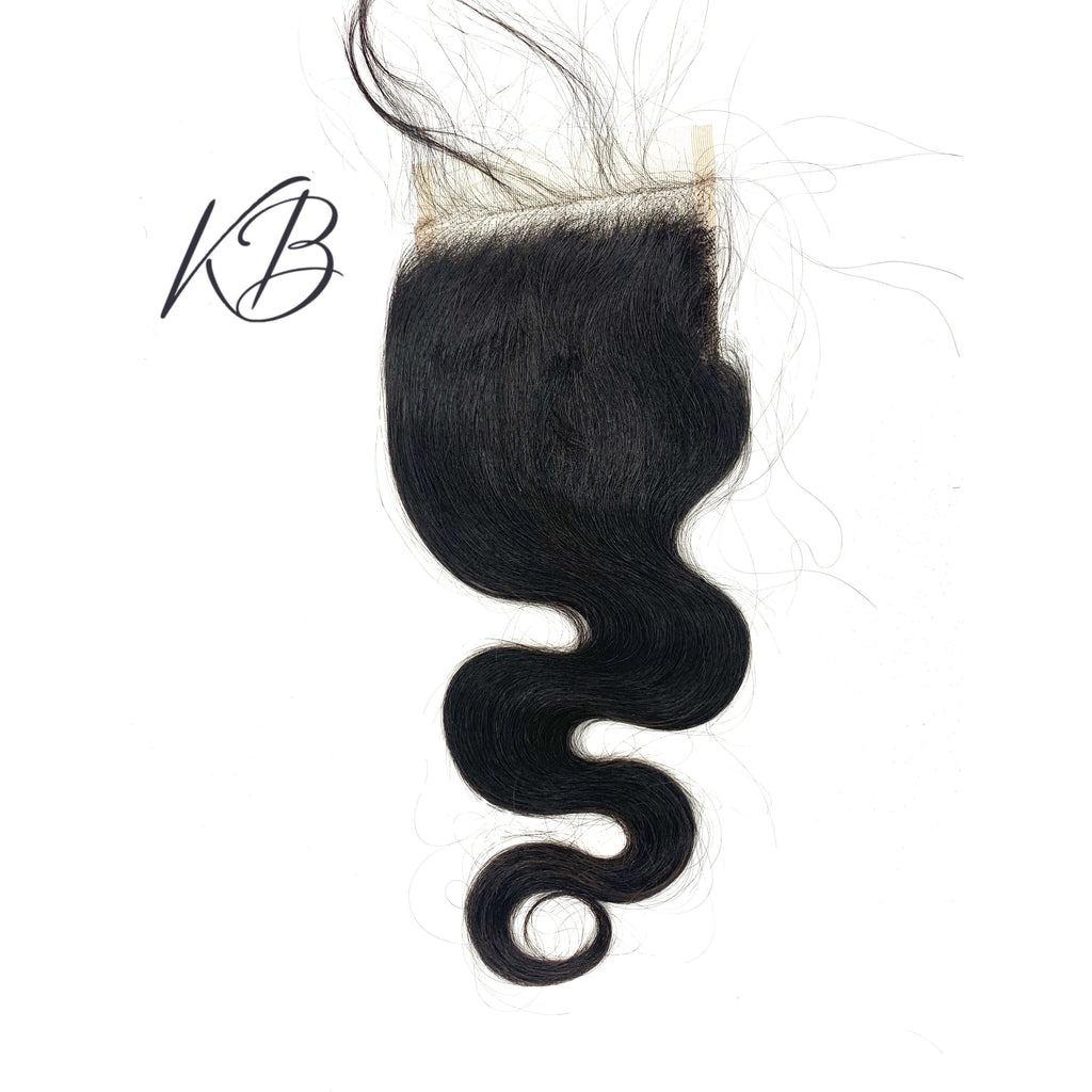 Transparent Lace Closure Body Wave Brazilian
