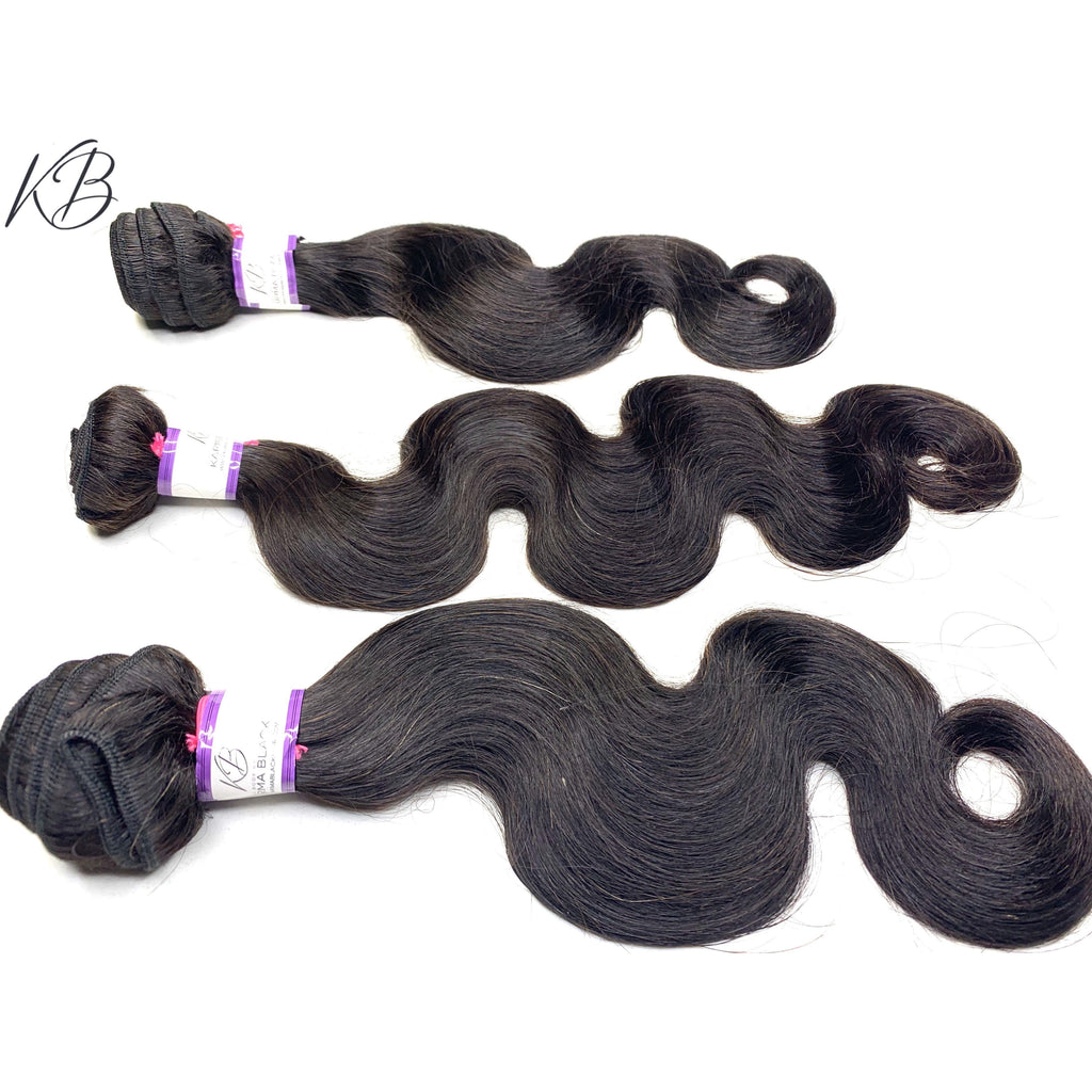 3 pcs BUNDLES BODY WAVE VIRGIN HAIR HAIR BY KARMA BLACK WHOLESALE HAIR BUNDLE DEALS | FORT LAUDERDALE | HAIR BY KARMA BLACK
