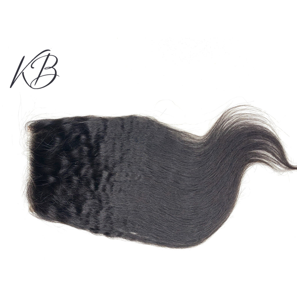 HD Lace Closure Kinky Straight Brazilian