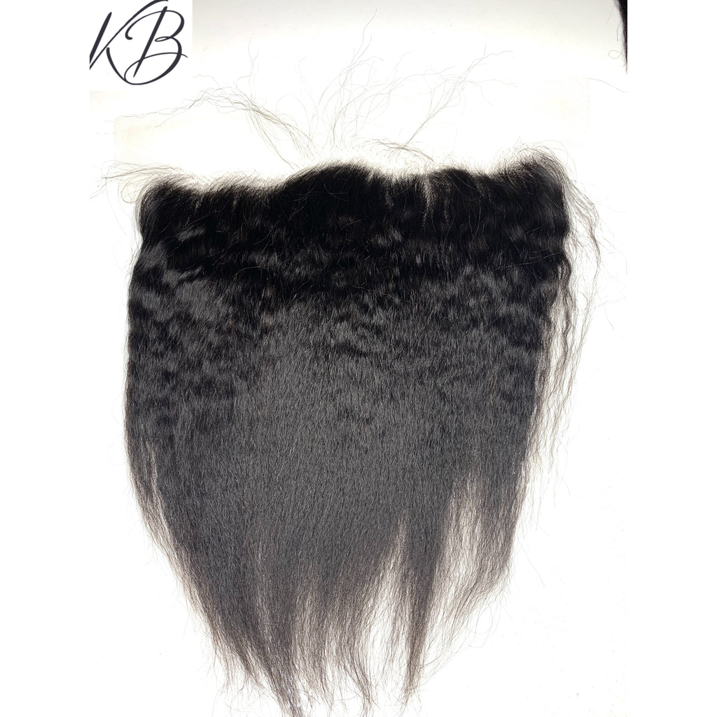 HD Lace Frontal Kinky Straight Brazilian