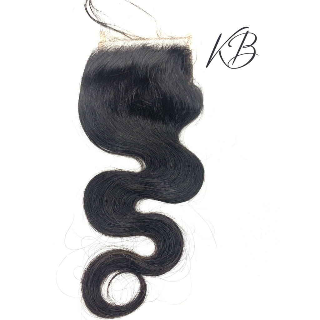 Transparent Lace Closure Body Wave Brazilian