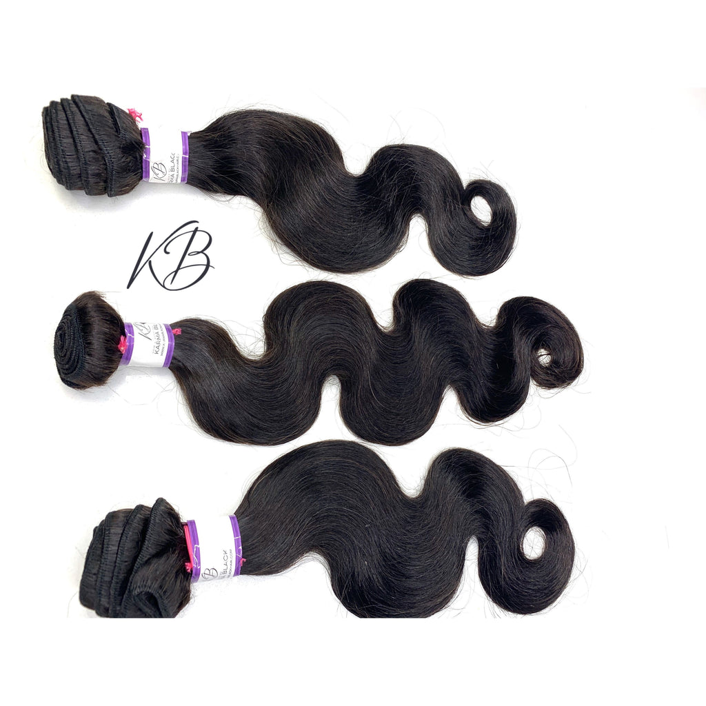 3 pcs BUNDLES BODY WAVE VIRGIN HAIR HAIR BY KARMA BLACK WHOLESALE HAIR BUNDLE DEALS | FORT LAUDERDALE | HAIR BY KARMA BLACK