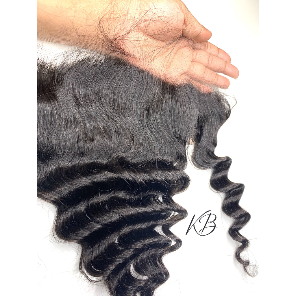 HD Lace Frontal Loose Deep Wave Brazilian