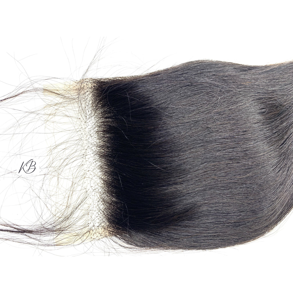 Transparent Lace Closure Straight Brazilian
