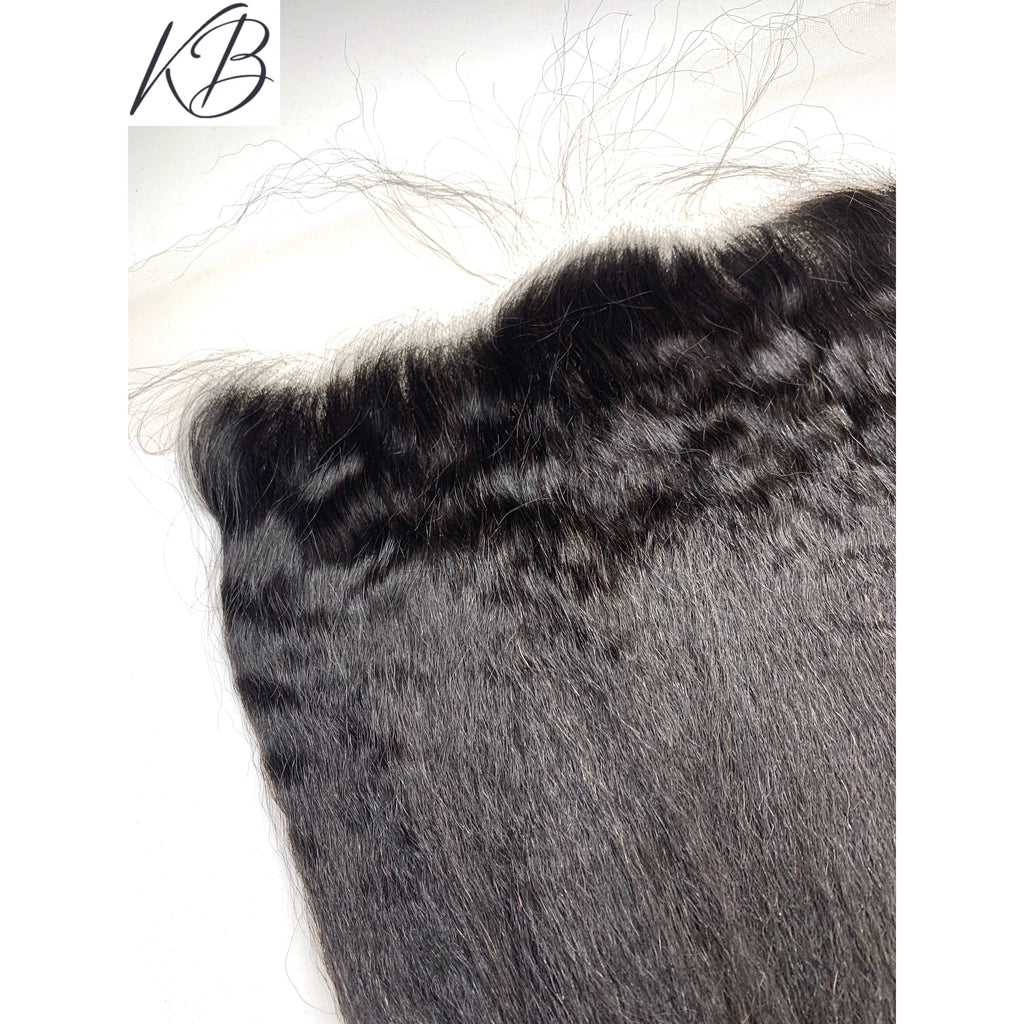 HD Lace Frontal Kinky Straight Brazilian