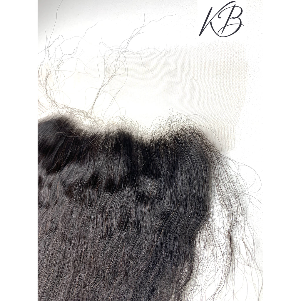 HD Lace Frontal Kinky Straight Brazilian