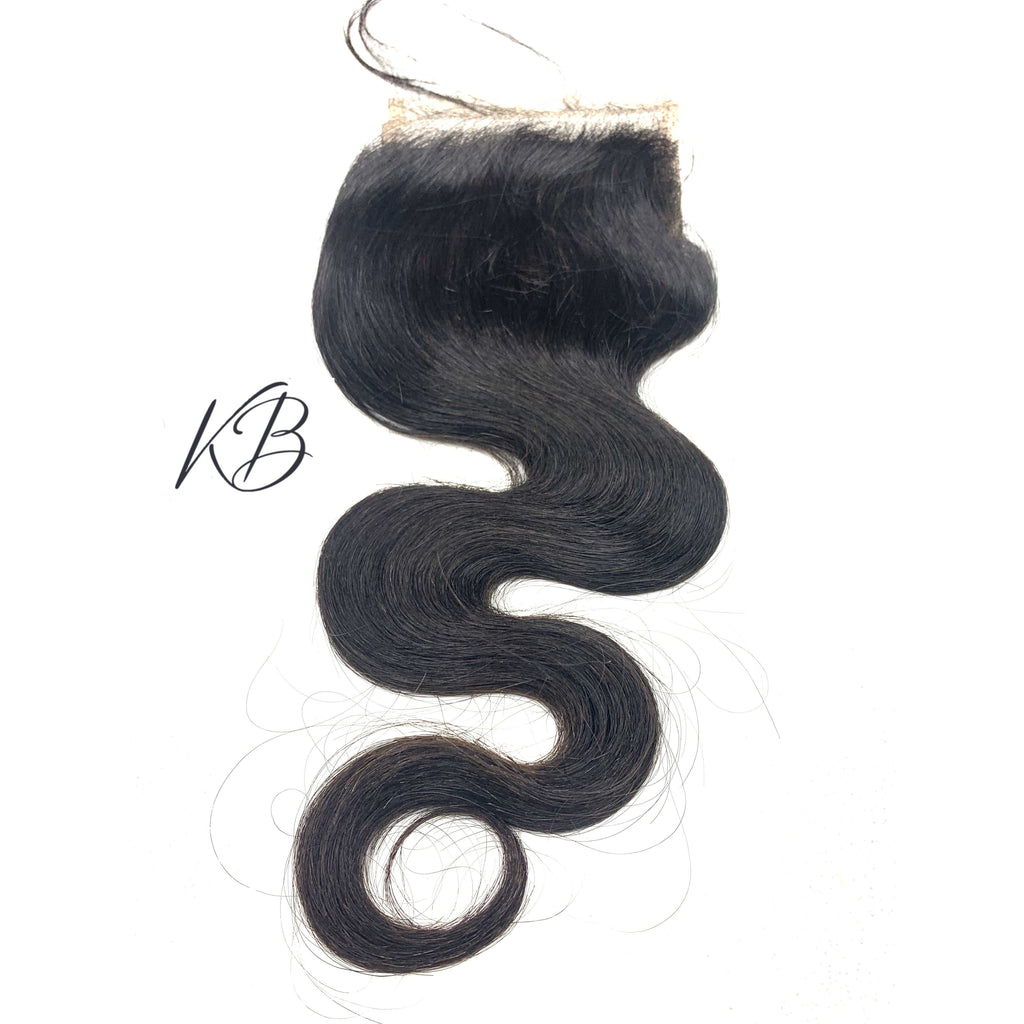 Transparent Lace Closure Body Wave Brazilian