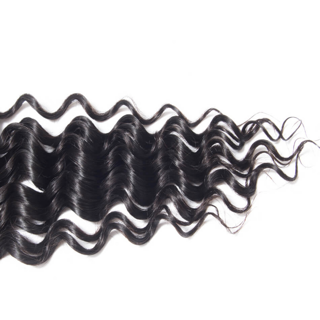 HD Lace Closure Deep Wave Brazilian HAIR BY KARMA BLACK HD Lace Closure Deep wave | illusion lace Closure | Transparent Lace