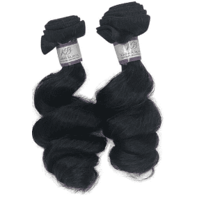 3 PCS BUNDLE LOOSE WAVE VIRGIN HAIR HAIR BY KARMA BLACK Cheap Hair Bundles near me | Cheap HD Lace Frontals | Affordable HD lace 