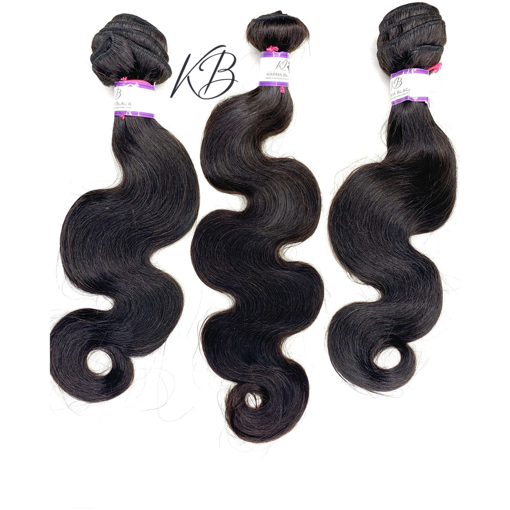 3 pcs BUNDLES BODY WAVE VIRGIN HAIR HAIR BY KARMA BLACK WHOLESALE HAIR BUNDLE DEALS | FORT LAUDERDALE | HAIR BY KARMA BLACK