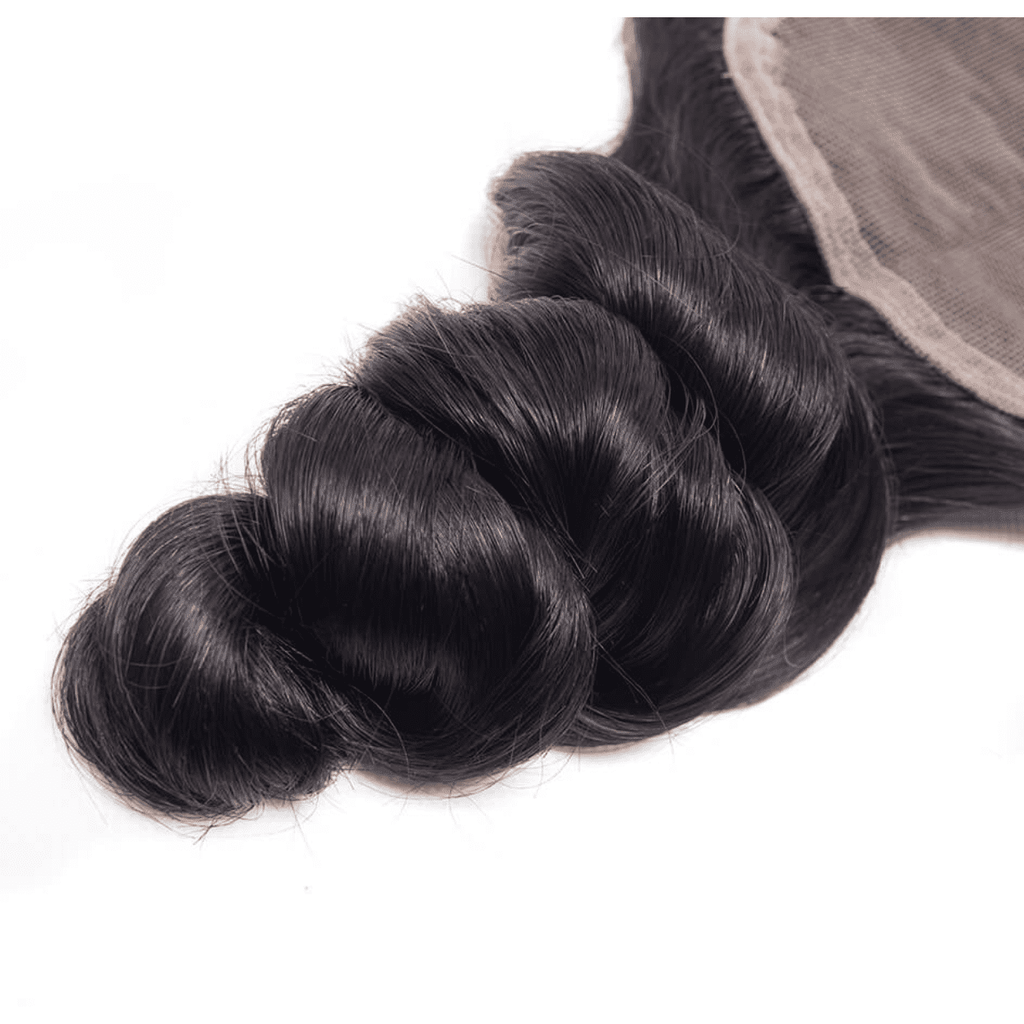 TRANSPARENT LOOSE WAVE CLOSURE BRAZILIAN HAIR BY KARMA BLACK